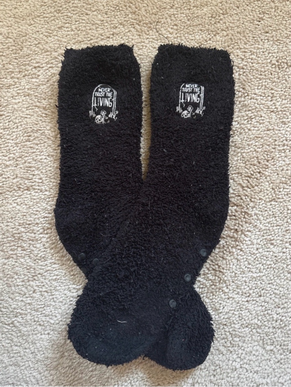 Blackcraft Cult | Beetlejuice Fuzzy Socks